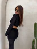 Komplet MUSZLA – czarny Komplet MUSZLA – czarny