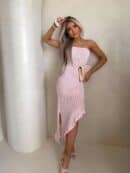 Sukienka LAGUNA - jasny róż