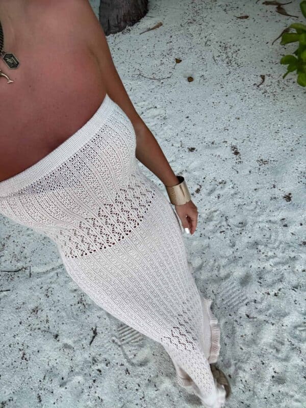 Sukienka LAGUNA - jasny beż