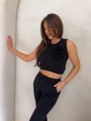 Komplet DELANI ROSE – czarny