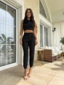 Komplet DELANI ROSE – czarny