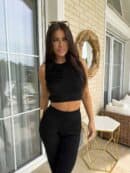 Komplet DELANI ROSE – czarny