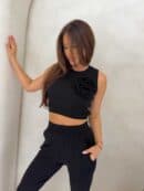 Komplet DELANI ROSE – czarny