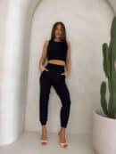 Komplet DELANI ROSE – czarny