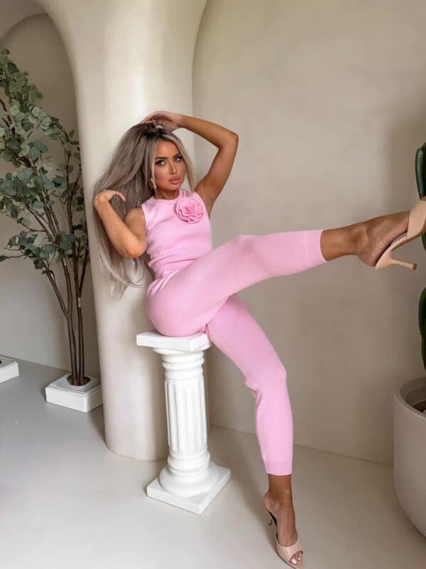 Komplet DELANI ROSE – jasny róż Komplet DELANI ROSE – jasny róż