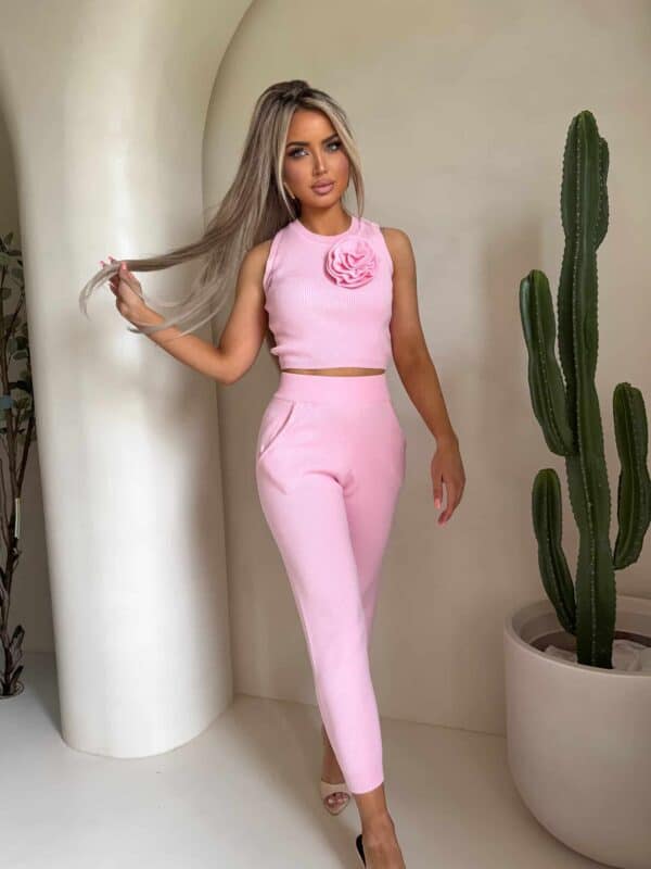 Komplet DELANI ROSE – jasny róż Komplet DELANI ROSE – jasny róż