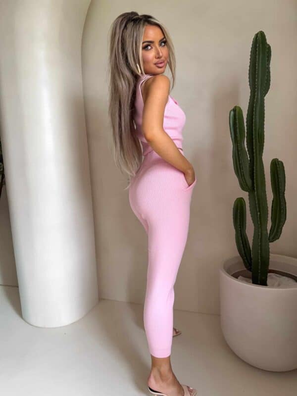 Komplet DELANI ROSE – jasny róż Komplet DELANI ROSE – jasny róż