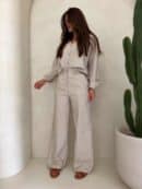 Komplet MYKONOS – chłodny beż