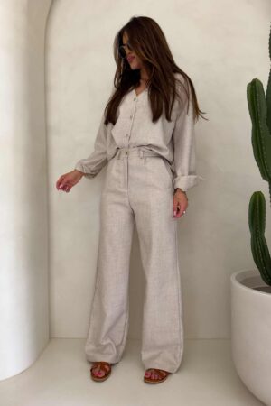 Komplet MYKONOS – chłodny beż Komplet MYKONOS – chłodny beż