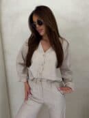 Komplet MYKONOS – chłodny beż