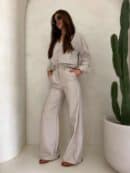 Komplet MYKONOS – chłodny beż