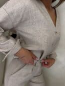 Komplet MYKONOS – chłodny beż