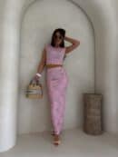 Komplet VISIT - różowy Komplet VISIT - różowy