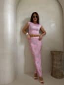 Komplet VISIT - różowy Komplet VISIT - różowy