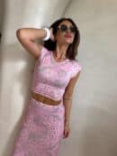 Komplet VISIT - różowy Komplet VISIT - różowy