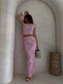 Komplet VISIT - różowy Komplet VISIT - różowy