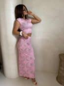 Komplet VISIT - różowy Komplet VISIT - różowy