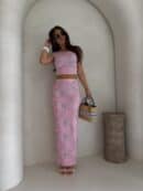 Komplet VISIT - różowy Komplet VISIT - różowy