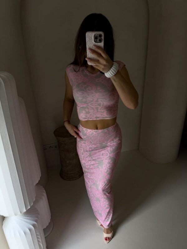 Komplet VISIT - różowy Komplet VISIT - różowy