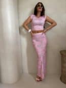 Komplet VISIT - różowy Komplet VISIT - różowy