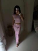 Komplet VISIT - różowy Komplet VISIT - różowy