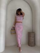 Komplet VISIT - różowy Komplet VISIT - różowy