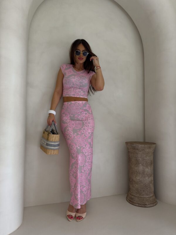 Komplet VISIT - różowy Komplet VISIT - różowy