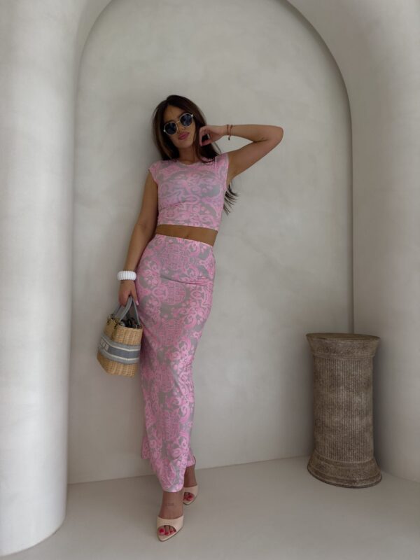 Komplet VISIT - różowy Komplet VISIT - różowy