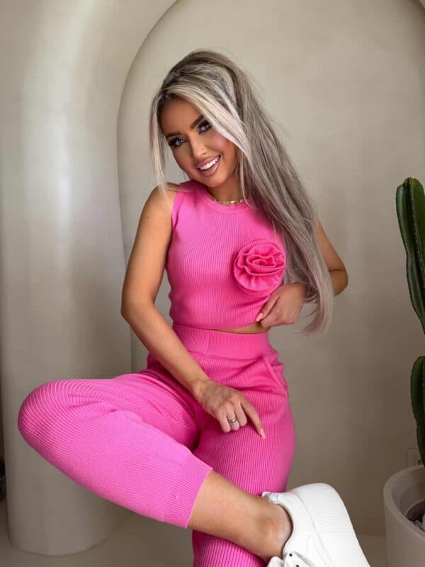 Komplet DELANI ROSE – barbi róż