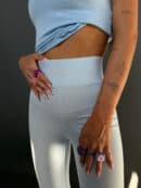 Legginsy BLESSED błękit