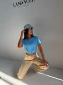 Tshirt POSITIVE lazur