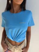 Tshirt POSITIVE lazur