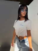 Tshirt POSITIVE vanilla