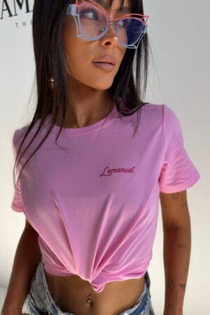 Tshirt POSITIVE róż