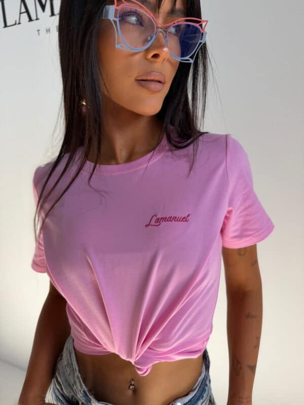 Tshirt POSITIVE róż