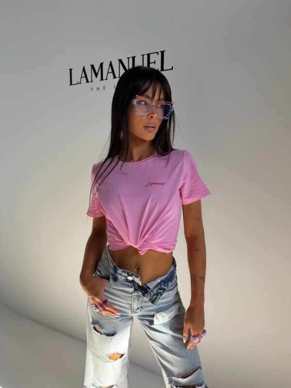 Tshirt POSITIVE róż