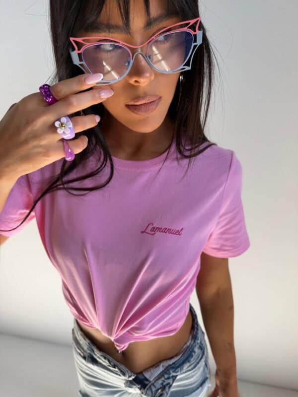 Tshirt POSITIVE róż