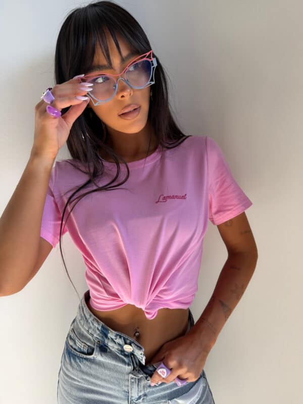 Tshirt POSITIVE róż