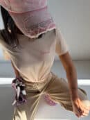 Tshirt POSITIVE łosoś