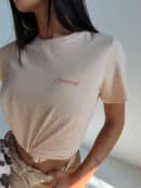 Tshirt POSITIVE łosoś