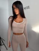 Komplet THE SPOT beż