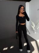 Komplet HEATWAVE czarny