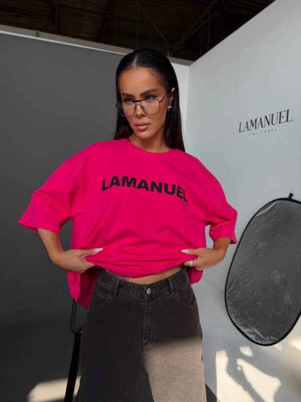 Tshirt BLANK fuksja Tshirt BLANK fuksja