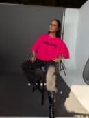 Tshirt BLANK fuksja Tshirt BLANK fuksja