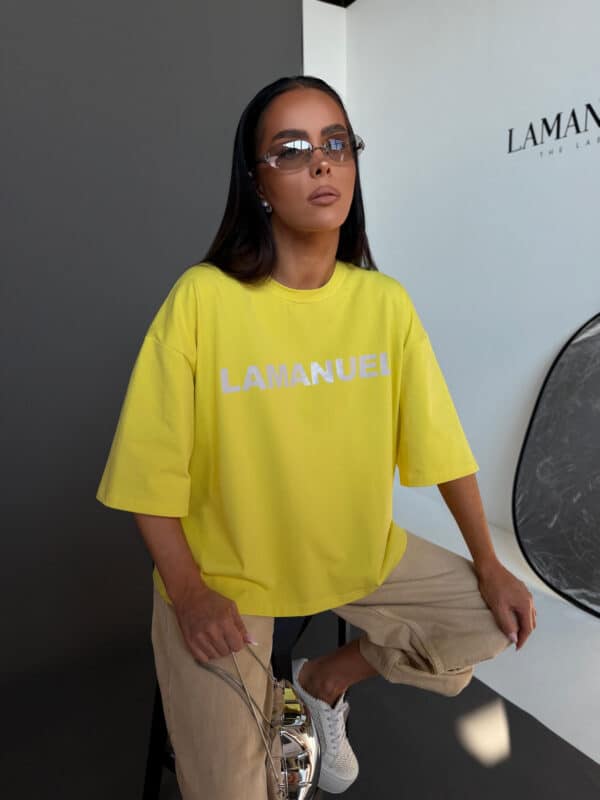 Tshirt BLANK żółty