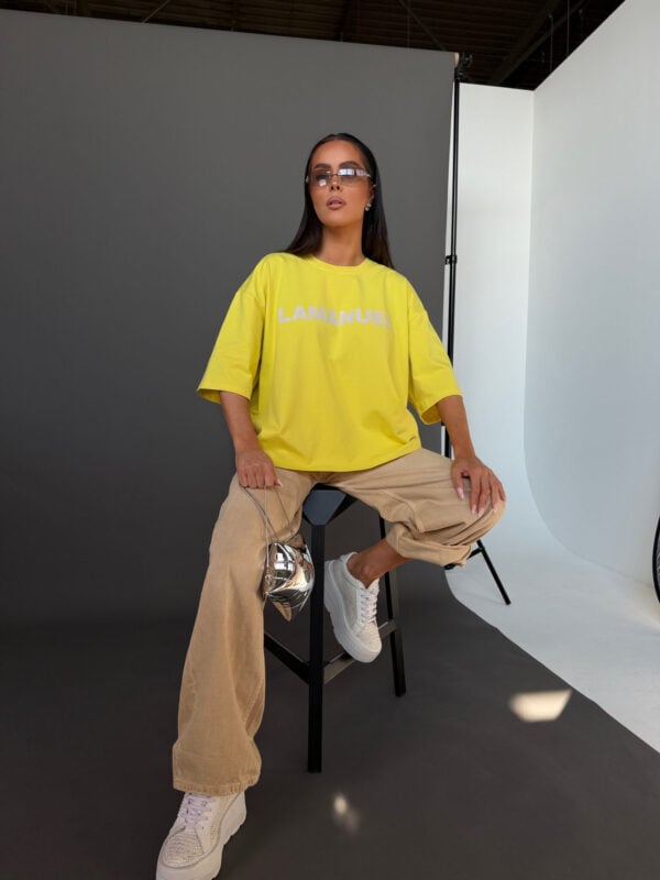 Tshirt BLANK żółty