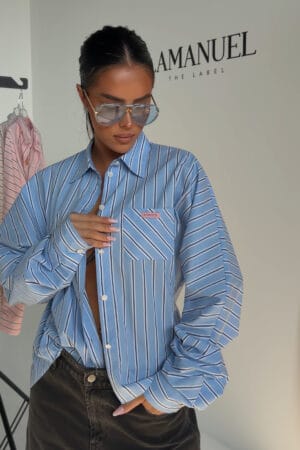 Koszula WHISPER błękit