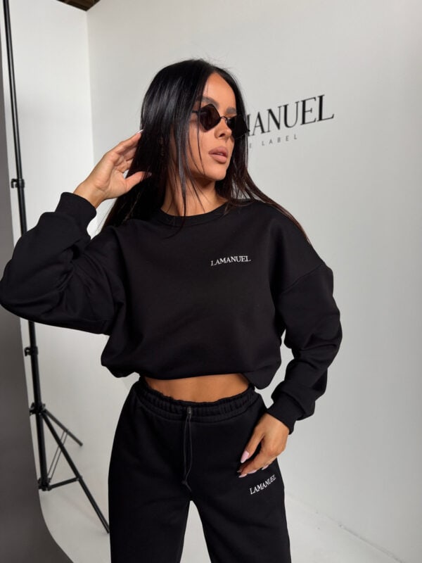 Komplet WOMAN czarny