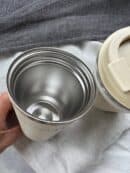 Kubek termiczny POURED beż