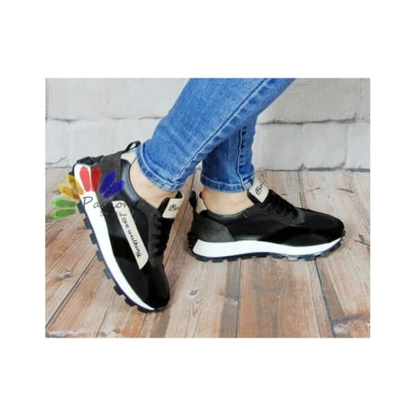 Trampki Boccato 010.1377 czarne